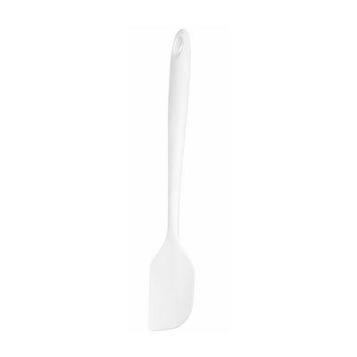Espatula Grande Branca Silicone Cabo Longo 45cm Profissional