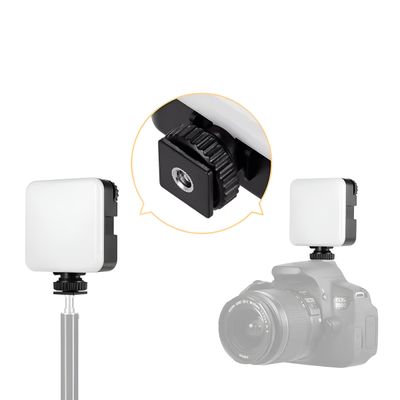 Mini Luz LED Portátil RGB para Fotos e Vídeos – Ajuste de Cor e Intensidade Vídeo Câmera Lâmpada