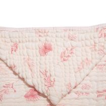 Toalha De Banho Bebê Soft Com Capuz Folhagem Rosa Papi