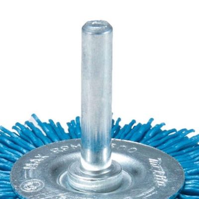 Escova De Nylon Roda Fina 75 X 6 Mm Para Furadeira Makita