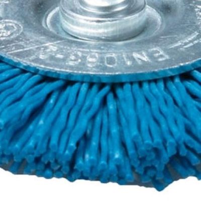 Escova De Nylon Roda Fina 75 X 6 Mm Para Furadeira Makita
