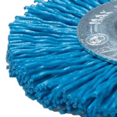 Escova De Nylon Roda Fina 75 X 6 Mm Para Furadeira Makita