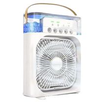 Ventilador Portátil de Mesa Mini Ar Condicionado Umidificador