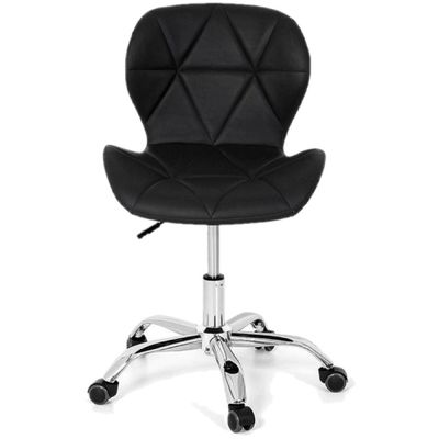 Kit 2 Cadeiras Giratórias Estofadas Slim Office