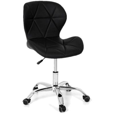Kit 2 Cadeiras Giratórias Estofadas Slim Office