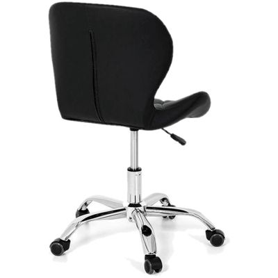 Kit 2 Cadeiras Giratórias Estofadas Slim Office
