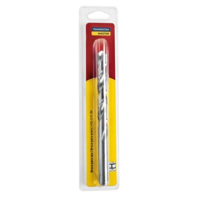 Broca para Aço 9.5x125 mm Tramontina em Aço Rápido HSS DIN 338