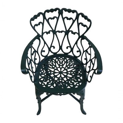 Conjunto Mesa 2 Poltronas Viena Premium Jardim Varanda Sacada Verde