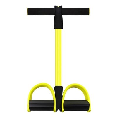 Corda com 4 Tubos Elásticos para Fitness e Musculação – Portátil e Resistente