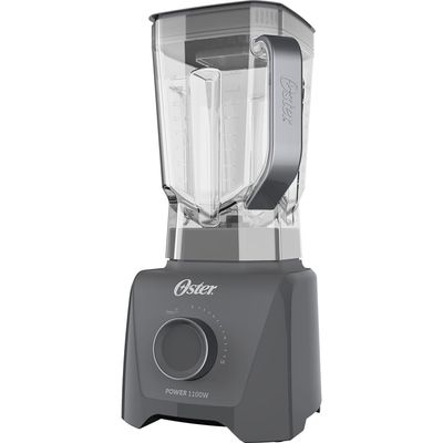 Liquidificador Oster 1100 Full OLIQ606 Cinza com 12 Velocidades - 1.100W Cinza / 110