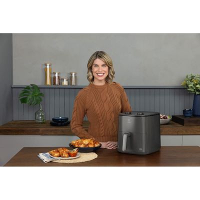 Air Fryer Electrolux por Rita Lobo 7L Cinza Efficient 1700W (EAF71) 127V