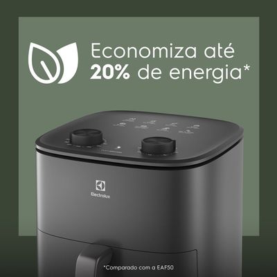 Air Fryer Electrolux por Rita Lobo 7L Cinza Efficient 1700W (EAF71) 127V