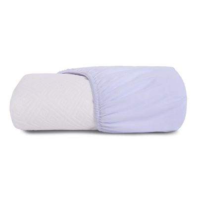 Protetor Colchão Jacquard Impermeável King  3 Peças - Branco - 100% Poliéster