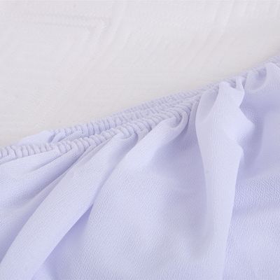 Protetor Colchão Jacquard Impermeável King  3 Peças - Branco - 100% Poliéster