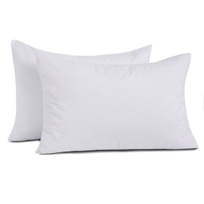 Protetor Colchão Jacquard Impermeável King  3 Peças - Branco - 100% Poliéster