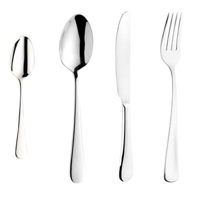 Jogo de Faqueiro 24 Peças Aço Inox Top Chef Completo para 6 Pessoas