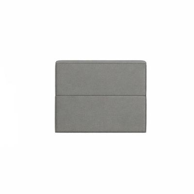Poltrona Modular Puff Compacto Bouclê Confortável - Balaqui Cinza Claro