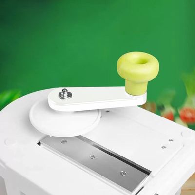 Cortador de Legumes Manual Multifuncional com Lâminas Picador de Vegetais Cozinha Bege