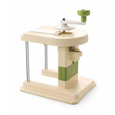 Cortador de Legumes Manual Multifuncional com Lâminas Picador de Vegetais Cozinha Bege