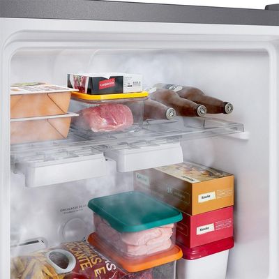 Geladeira BRM46MK Frost Free Duplex 385 Litros Brastemp Inox 220V