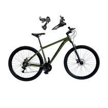 Bicicleta Aro 29 Absolute Nero 5 Alumínio 21v Câmbios Shimano Mountain Bike Freio A Disco Oliva 21