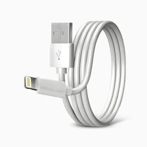 Cabo Lightning com Conector USB – Carregamento Rápido e Transferência de Dados