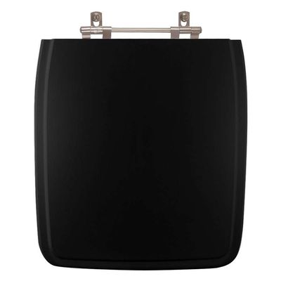 Assento Sanitário Poliester Vila Rica Preto Para Vaso Icasa