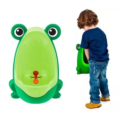 Mictório Infantil Sapinho com Ventosa Verde – Desfralde Divertido e Fácil para Meninos