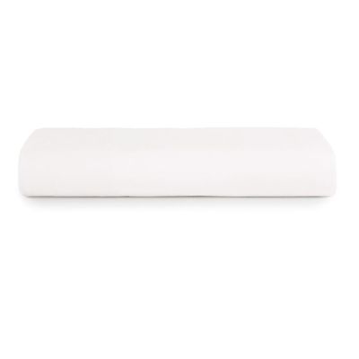 Lençol Com Elástico Solteiro Altenburg Algodão Lux 200 Fios Branco