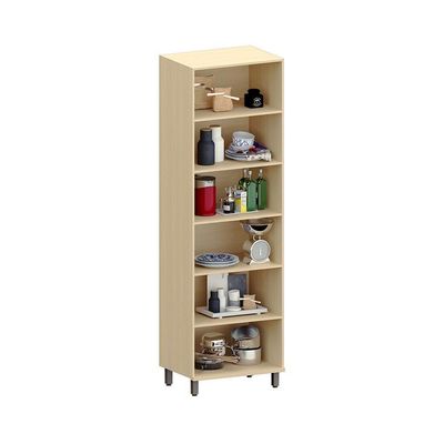 Paneleiro 2 Portas 100% Mdf Com Espaço Para Micro-ondas 70cm Carvalho-cinza Cristal