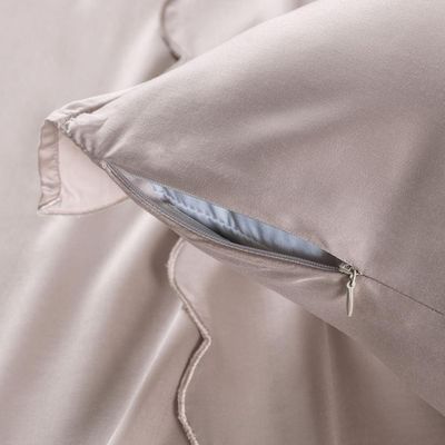 Jogo De Cama King 4 Peças Altenburg Cora Bordados Em Cetim