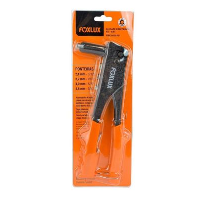 Alicate Rebitador Manual Famastil Ar1 Com 4 Bicos
