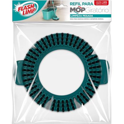 Refil Mop Giratorio Limpeza Pesada Flash Limp