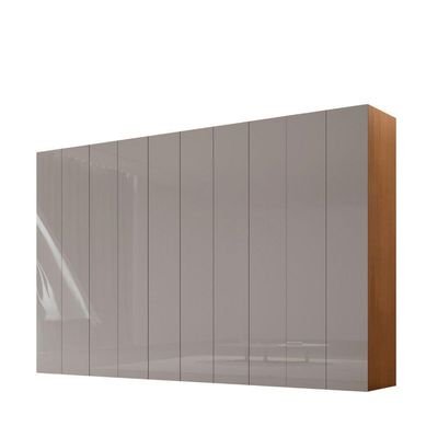 Guarda Roupa Casal Everest Mdf 10 Pts 4 Gav 5 Prateleiras Naturalle/off White