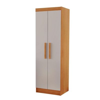 Multiuso Lavanderia Lirio Mdf 2 Portas E 4 Prateleiras Naturalle/off White