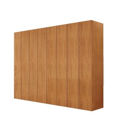 Guarda Roupa Casal Atacama Mdf Moderna Mobília Naturalle