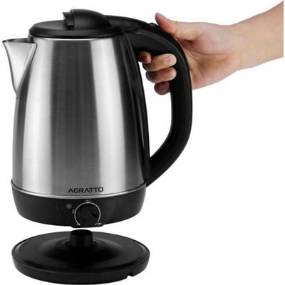 Chaleira Elétrica Agratto Aroma 2,2 Litros Inox 110V