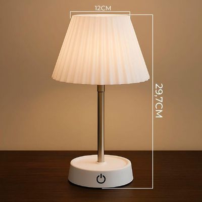 Abajur Luminária De Mesa Led Recarregável Retrátil Portátil Recarregável