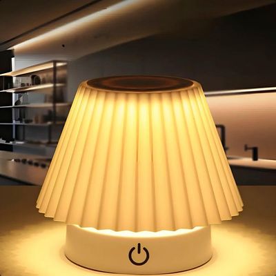Abajur Luminária De Mesa Led Recarregável Retrátil Portátil Recarregável