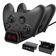 Carregador Para Controle Xbox One e Séries S e X + 2 Baterias 800mah + 4 Tampas