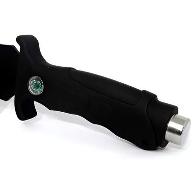 Faca De Sobrevivência Multifuncional Com Bússola E Bainha – Aço Inoxidável Robusto Camping Defesa