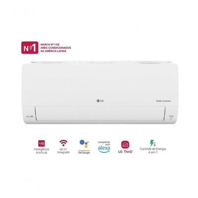 Ar Condicionado LG AI Dual Inverter Compact 9.000 BTU Frio 220V