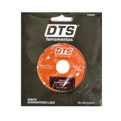 Disco Diamantado Liso 4.3-8'' - Dts