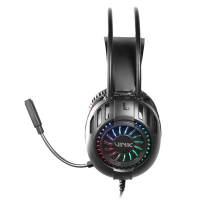 Fone de Ouvido Headset Gamer Vinik V-SHIELD USB - LED Rainbow - VKHSGVSH