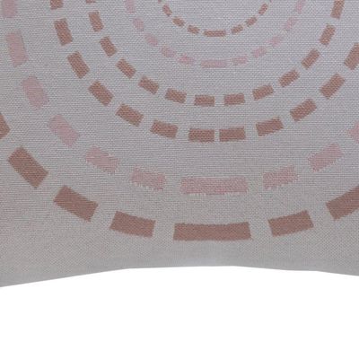 Almofada Decorativa Turin Quadrada Com Refil 58% Algodão / 42% Poliéster - Mandala Rose