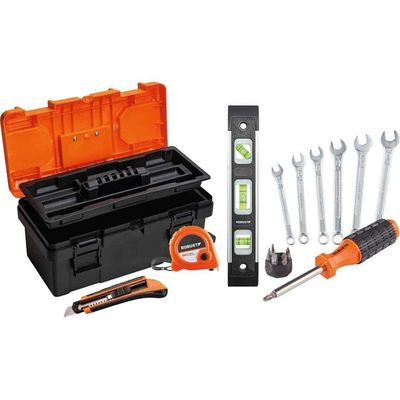 Caixa Com Ferramentas, Com Bandeja, 16 Peças, S21752017 Robust