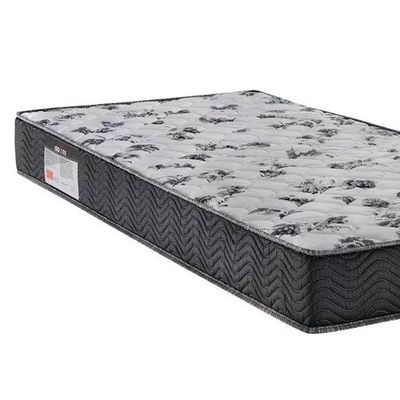 Cama Box Baú Solteiro Sintético + Colchão De Espuma D33 - - 88cm Branco
