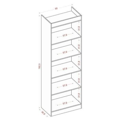 Armário Multiuso 2 Portas 2000191 Branco Tx - Aramóveis