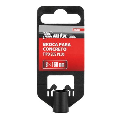 Broca Concreto Sds Plus 8x160mm Ponta Cruz Mtx