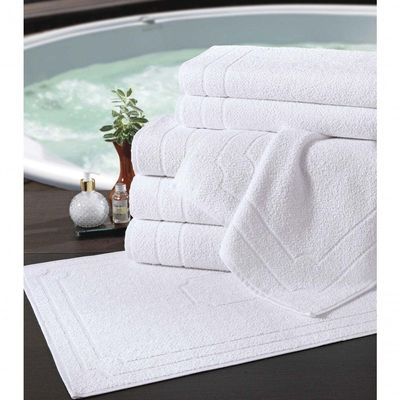 Toalha De Banho Suite Gold 1,40m X 80cm 450g/m² Hotelaria 1 Peça 90% Algodão 10% Poliéster - Branco